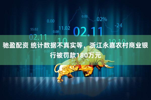 驰盈配资 统计数据不真实等，浙江永嘉农村商业银行被罚款180万元