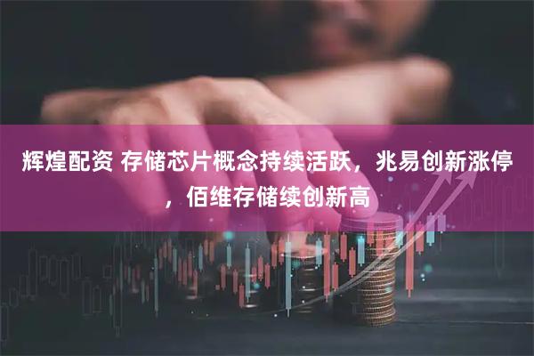 辉煌配资 存储芯片概念持续活跃，兆易创新涨停，佰维存储续创新高